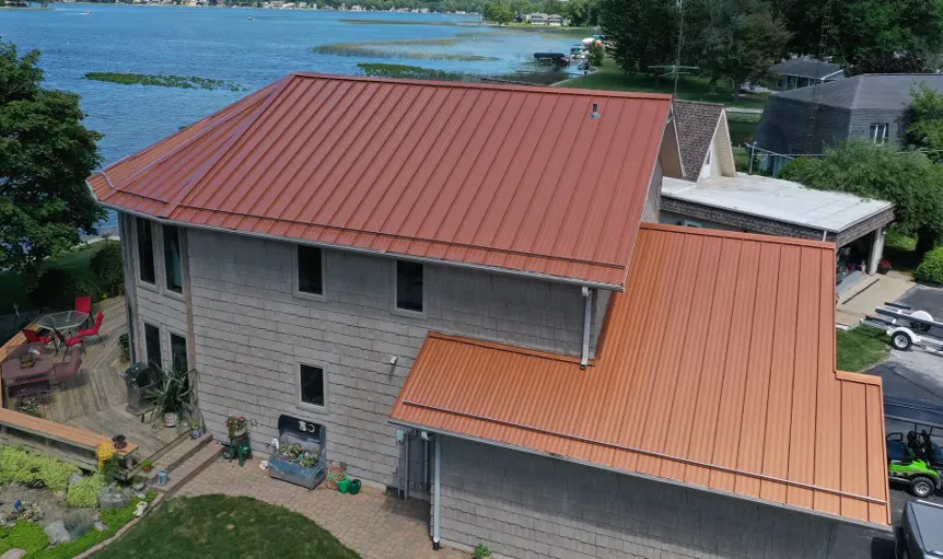 Tarping and dry-in on a Hazel Dell commercial roof