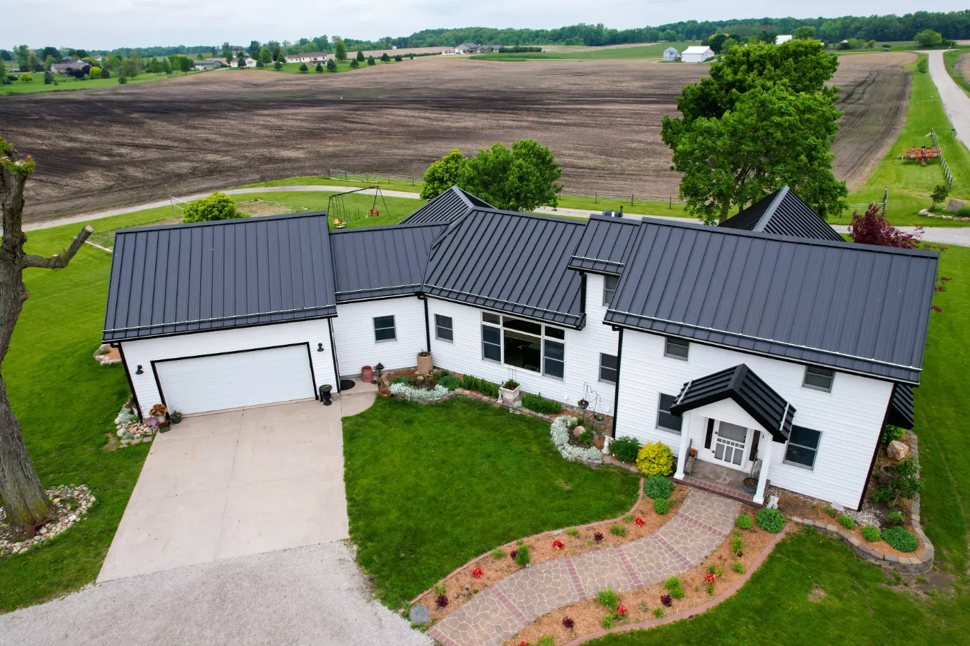 Commercial roof inspection documented in Hazel Dell